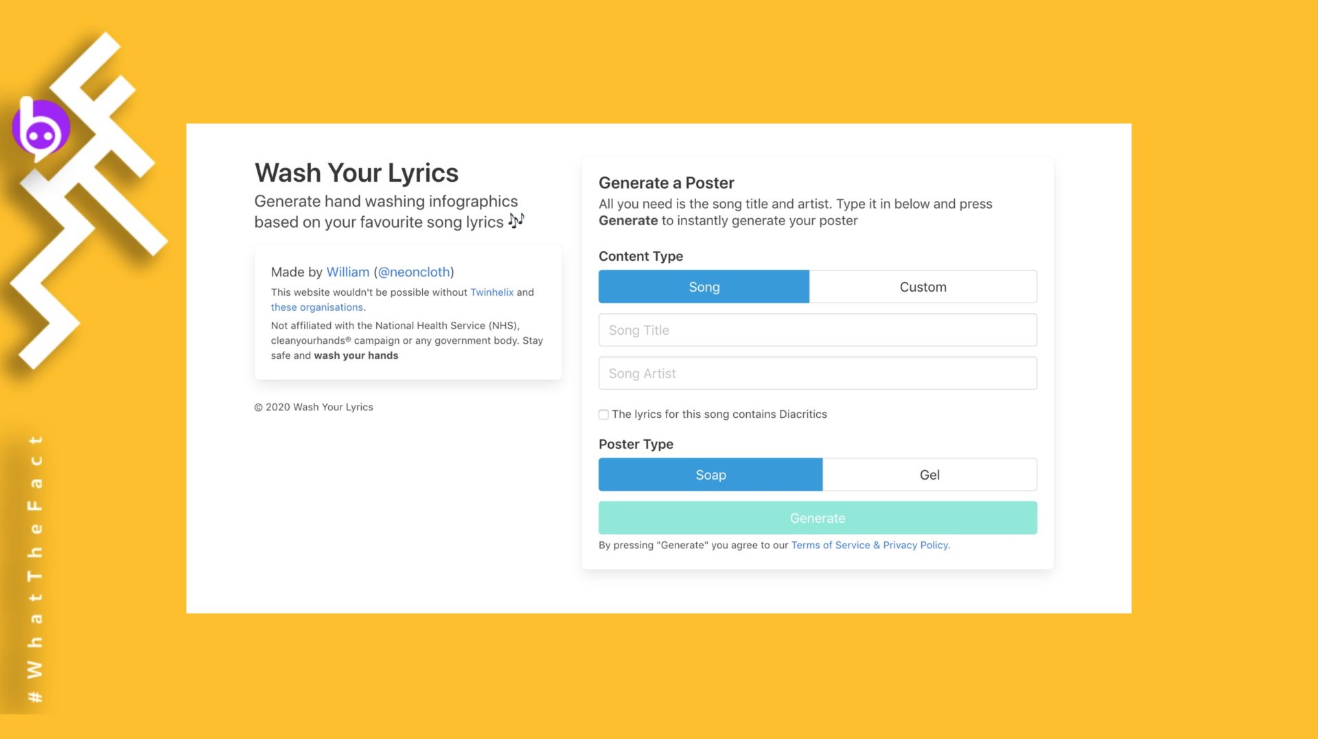 “Wash Your Lyrics” ลองดูซิเพลงไหนเหมาะจะใช้ประกอบการล้างมือ 20 วินาที !!!