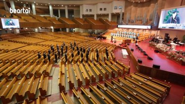 การหยุดการประชุมนมัสการในคริสตจักรวันอาทิตย์ที่เกาหลีใต้โดยปรับนำเสนอผ่านออนไลน์