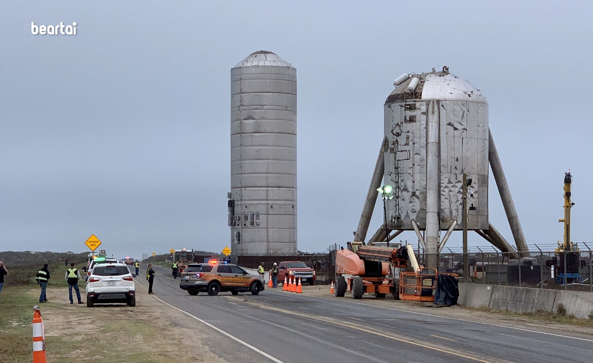 ต้นแบบ Starship SN1 ของ SpaceX ระเบิดในระหว่างทดสอบแรงดันไนโตรเจนเหลว