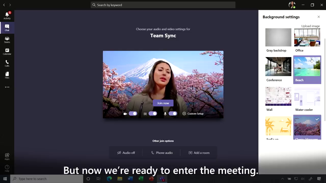 Microsoft Teams Custom Background