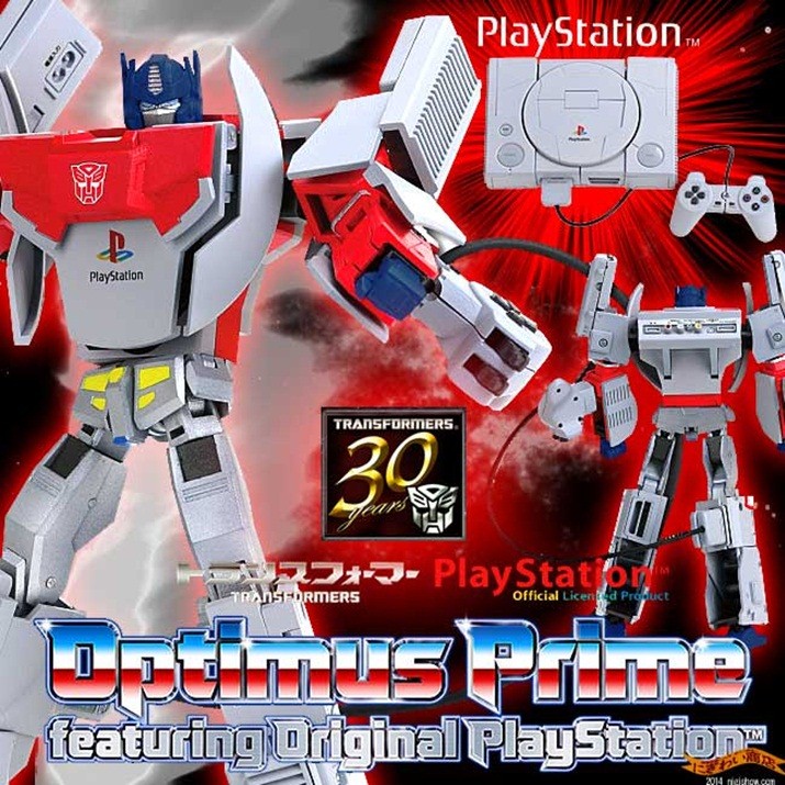 Transformers x PlayStation Optimus Prime