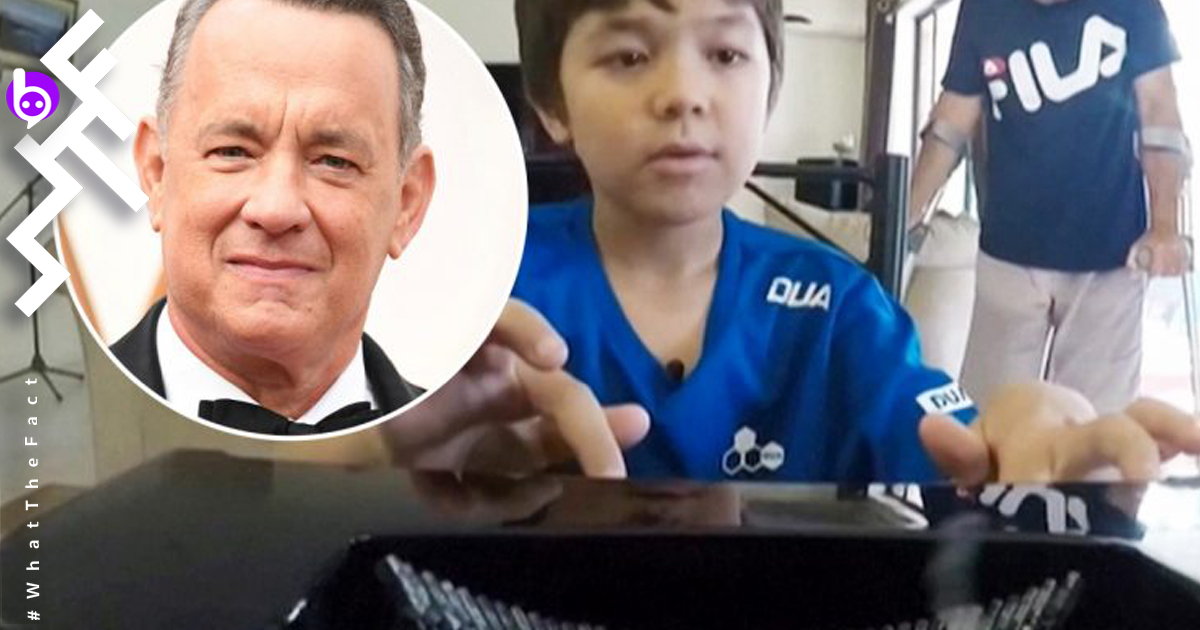 tom hanks typewriter corona covid-19