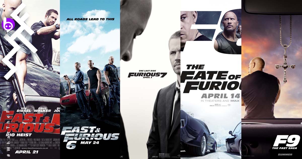 The Fast Saga Fast and Furious Vin Diesel Paul Walker