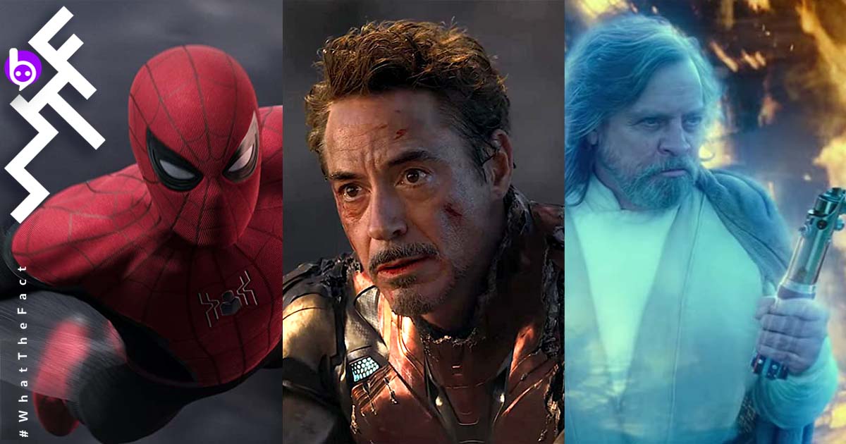 Most Valuable Films 2019 Spider Man: Far From Home Iron Man Avengers Endgame Star Wars The Rise of Skywalker