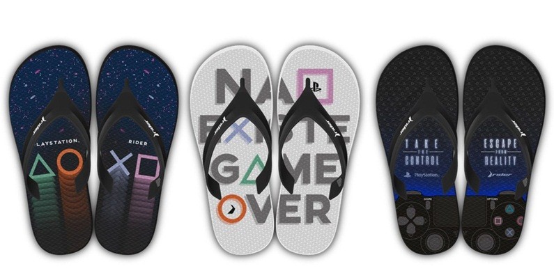 Grendene launches a series of Rider sandals inspired by PlayStation