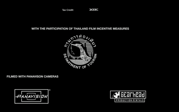 End Credit ของหนัง Extraction ที่ปรากฎรายชื่อทีมงานของคนไทย และหน่วยงานของไทย