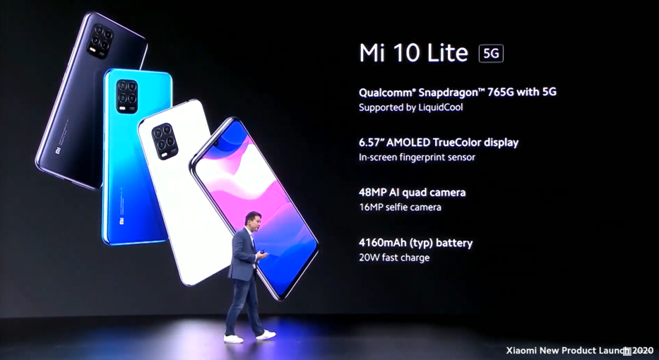 Xiaomi เปิดตัวมือถือ 5G Mi 10 Series