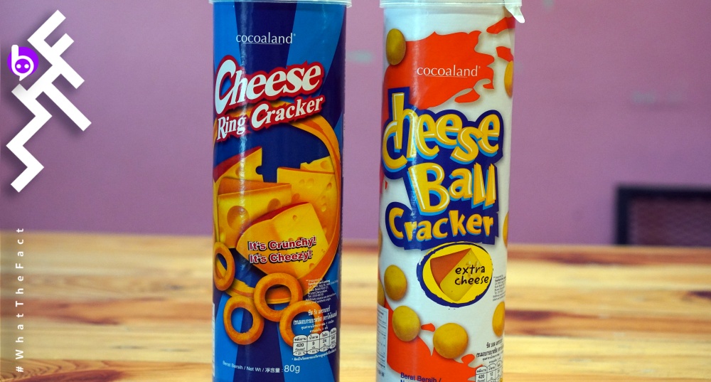 WHAT THE FACT รีวิว Cocoaland Cheese Ring Cracker และ Cheese Ball Cracker