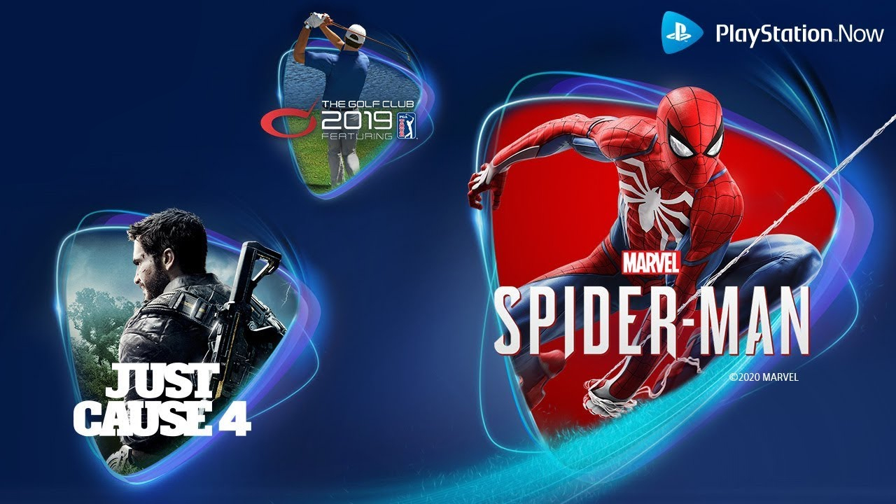 PlayStation Now เพิ่มเกม Marvel’s Spider-Man , Just Cause 4 และ The Golf Club 2019