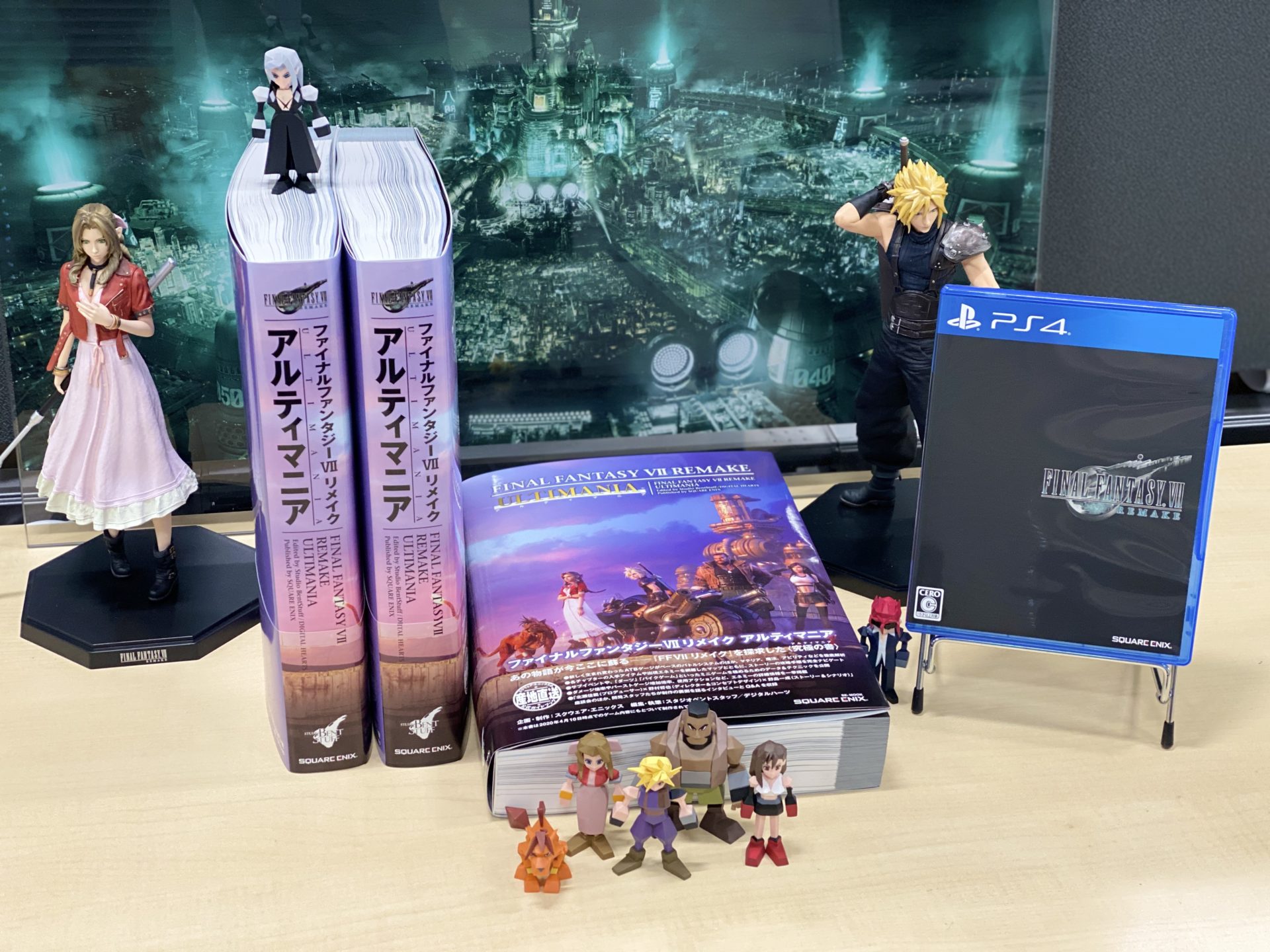 Square Enix วางจำหน่ายหนังสือคู่มือเกม Final Fantasy VII Remake Ultimania แล้วในญี่ปุ่น