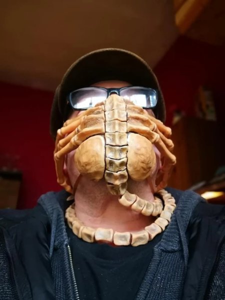 Facehugger Alien COVID-19 Mask