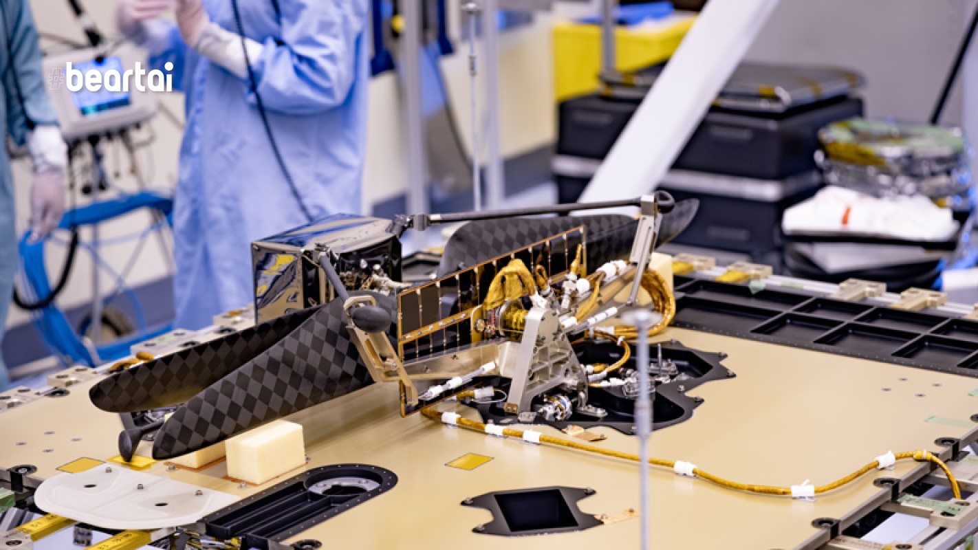 NASA เตรียมเฮลิคอปเตอร์ Mars ที่จะใช้ในภารกิจสำรวจดาวอังคารพร้อมแล้ว