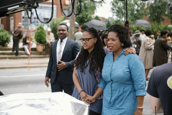 Ava DuVernay ในกองถ่าย Selma (2014)