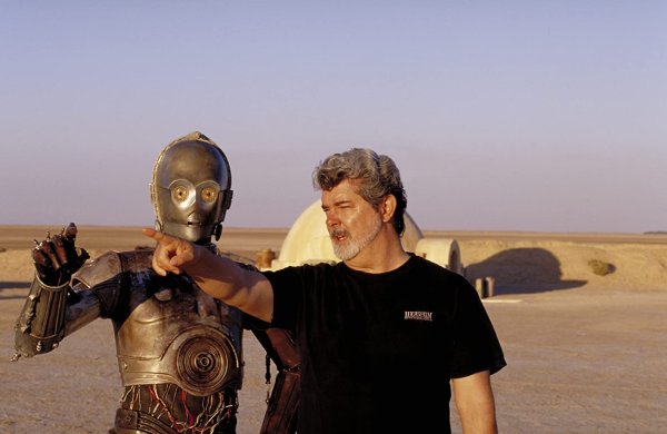 ในกองถ่าย Attack of the Clones (2005)