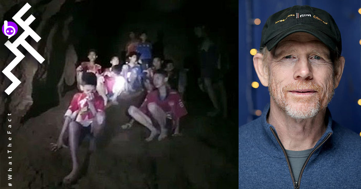 Ron Howard Thirteen Lives ถ้ำหลวง 13 หมูป่า