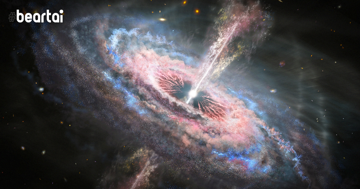 นักดาราศาสตร์ค้นพบ “คลื่นสึนามิพลังงาน” จากการระเบิดของหลุมดำ ร้ายแรงระดับทำลายล้างกาแล็กซีจนราบคาบ