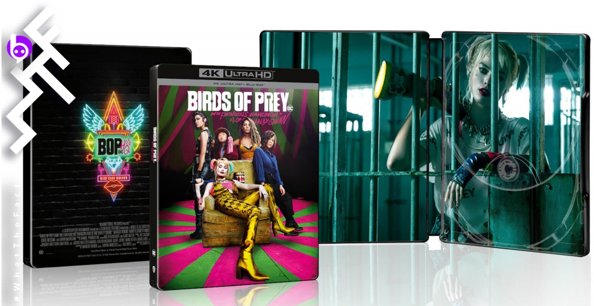 [รีวิวแผ่นหนัง] เริ่ด หรือ ไม่รอด แกะกล่อง Birds of prey ในรูปแบบแผ่น 4K+Blu-Ray Steelbook