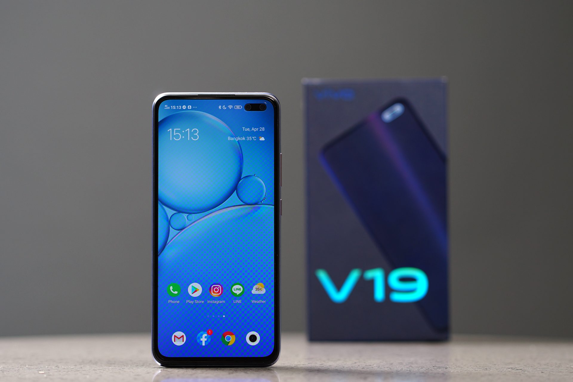 จับเครื่องจริง Vivo V19 สมาร์ตโฟน 6 กล้อง ถ่ายกลางคืนเยี่ยม