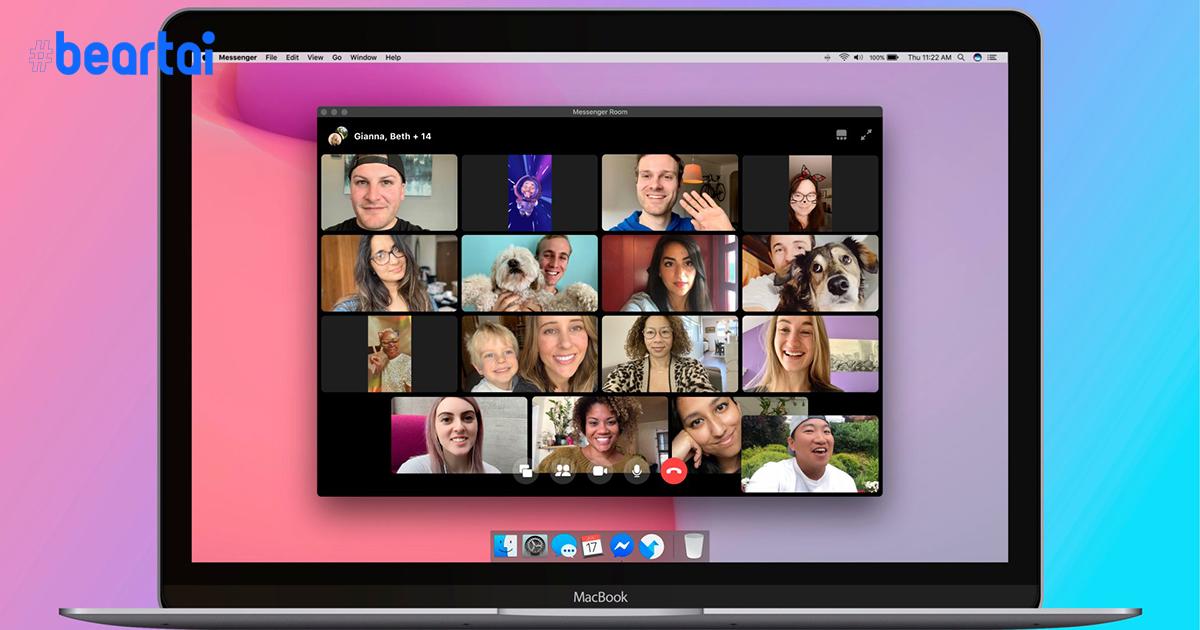 Facebook เปิดให้ใช้ Messenger Rooms แล้ววันนี้ : รองรับวิดีโอคอลได้ 50 คน พร้อมกัน