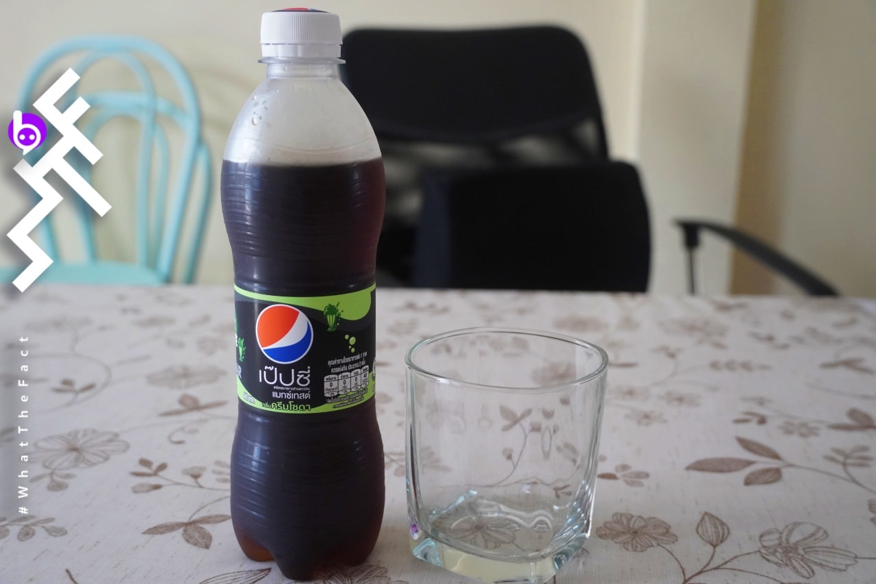 WHAT THE FACT รีวิว Pepsi Max Cream Soda