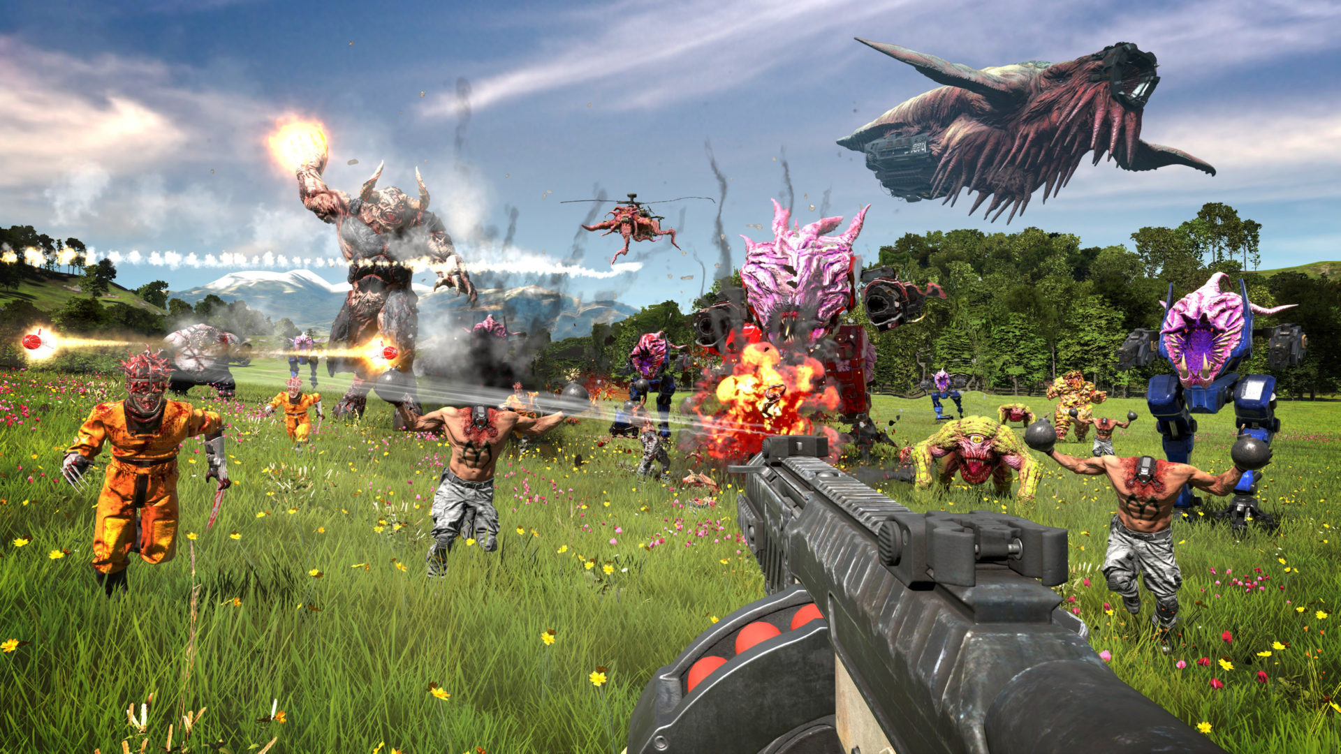 Legion System ระบบใหม่ใน Serious Sam 4 พร้อมเจอศัตรู 100,000 ตัว ในจอเดียว