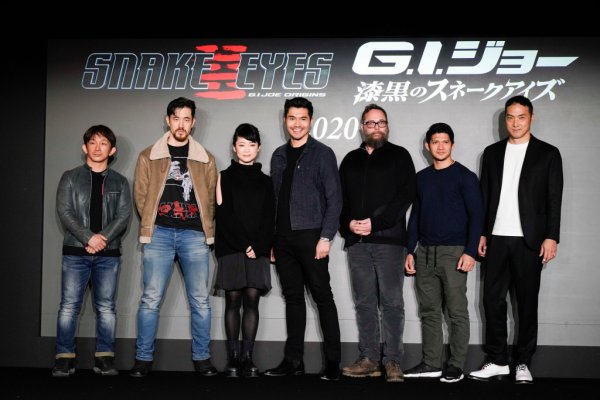 ผู้กำกับและทีมนักแสดง Snakes Eyes: G.I. Joe Origins ตอนเปิดกล้องที่ประเทศญี่ปุ่น เดือนมกราคมที่ผ่านมา