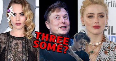 Threesome?: Elon Musk, Amber Heard and Cara Delevingne