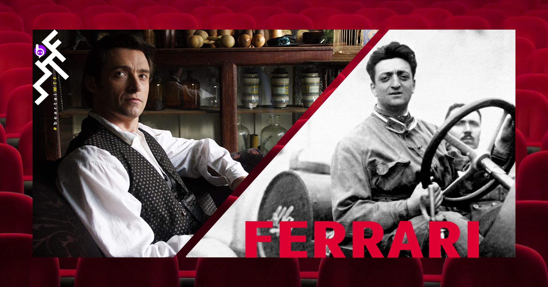 Hugh Jackman เตรียมรับบทผู้ก่อตั้งแบรนด์รถแข่ง   Ferrari ในหนังของผู้กำกับ Heat และ Collateral