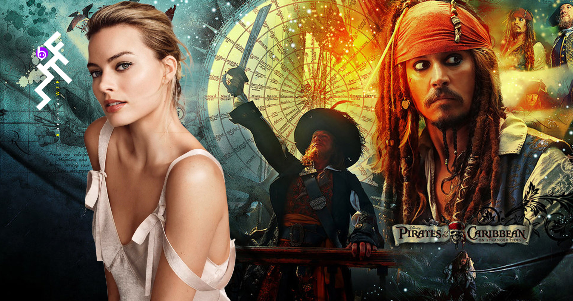 Margot Robbie รับบทนำในภาคแยก Pirate of the Caribbean ที่ไม่มี Johnny Depp