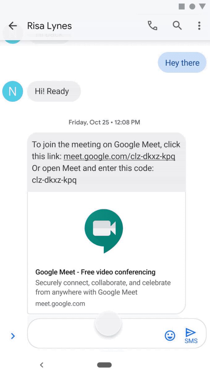 Meet in Gmail