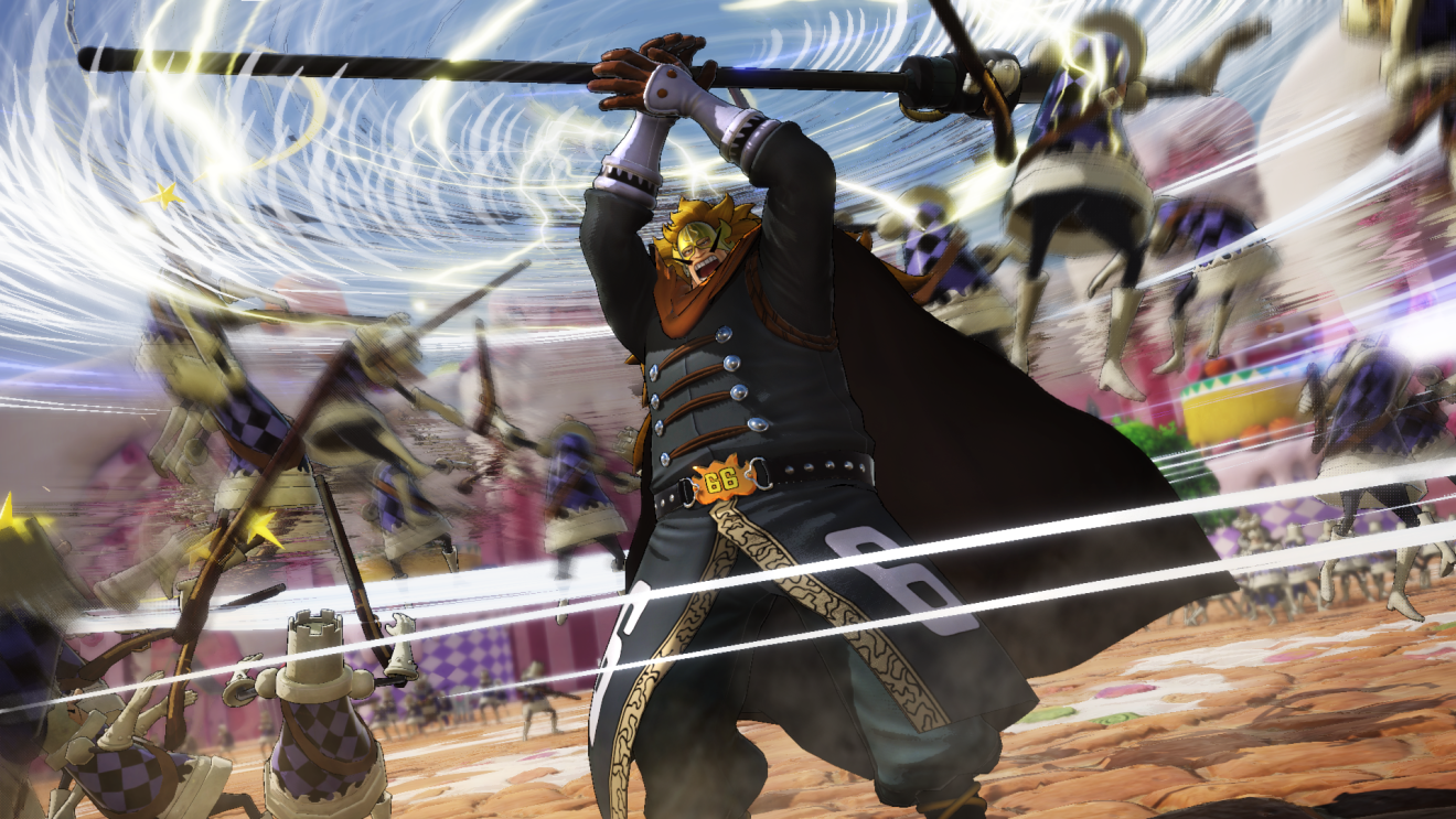 One Piece: Pirate Warriors 4 เผยภาพสกรีนช็อตแรกของ Vinsmoke Judge