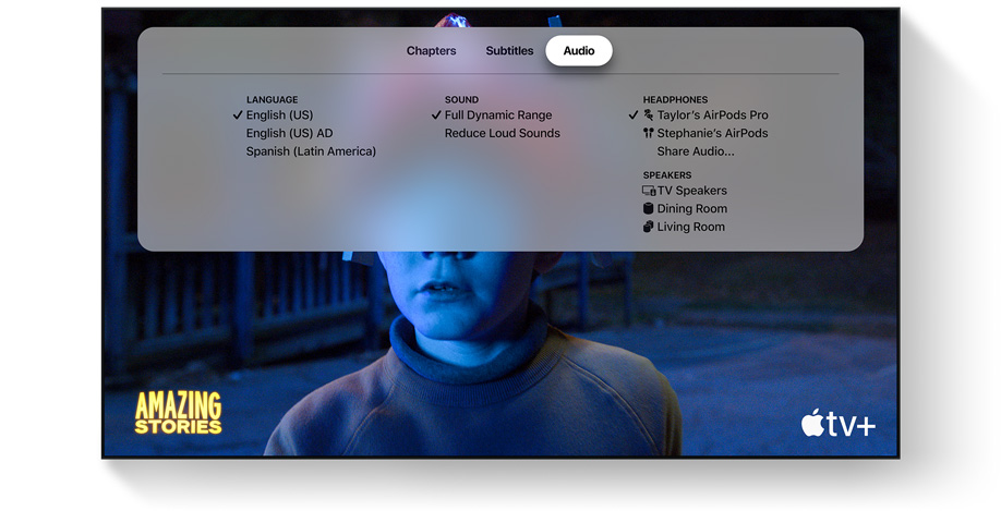 Audio Sharing for Apple TV