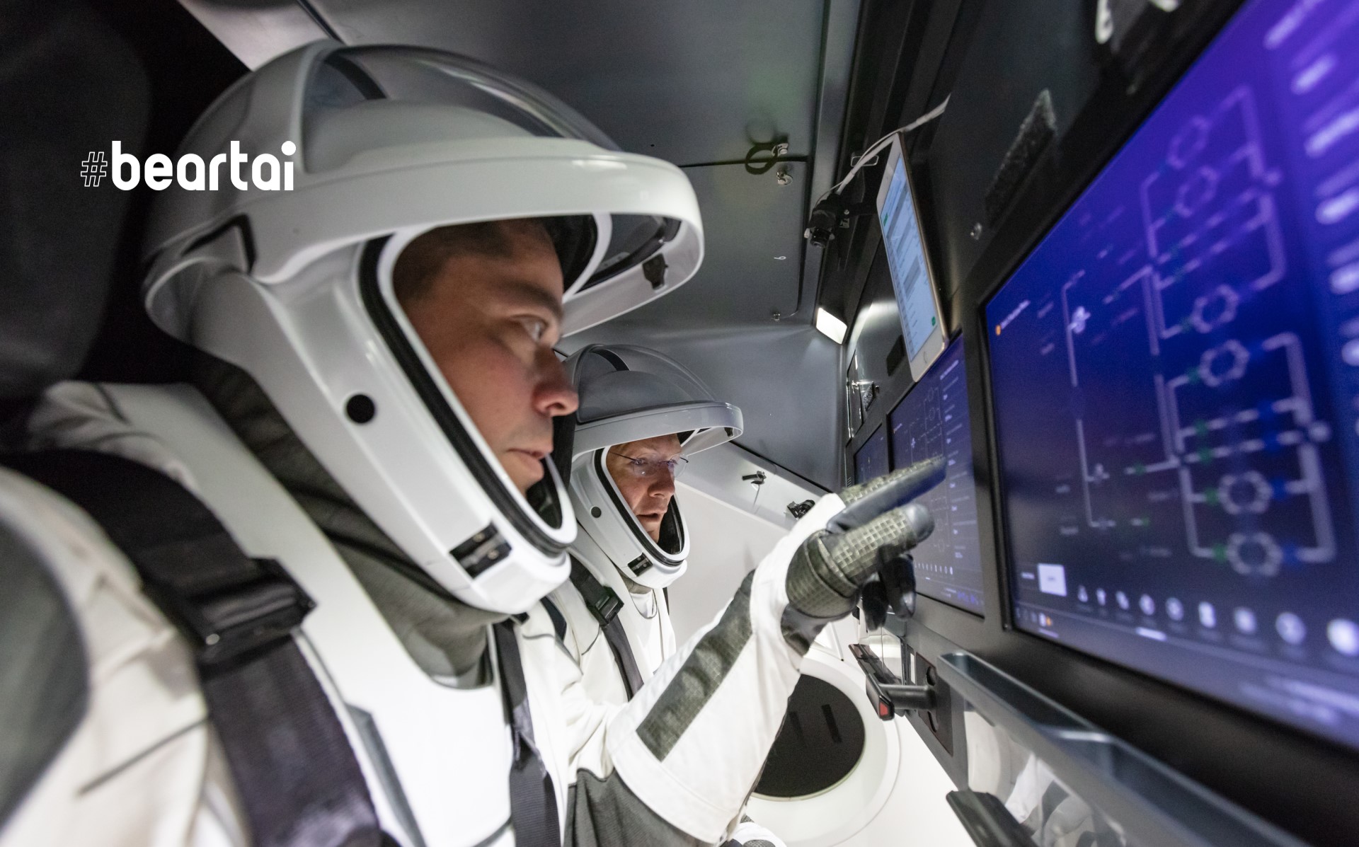 2 นักบินอวกาศอเมริกันของ NASA จะกลับสู่โลกโดย SpaceX Crew Dragon ใน 2 ส.ค.