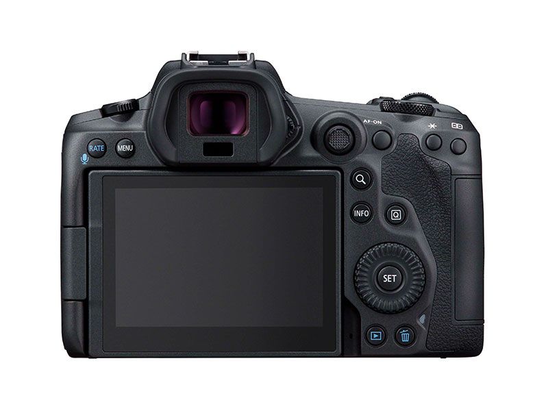 EOS R5 Back