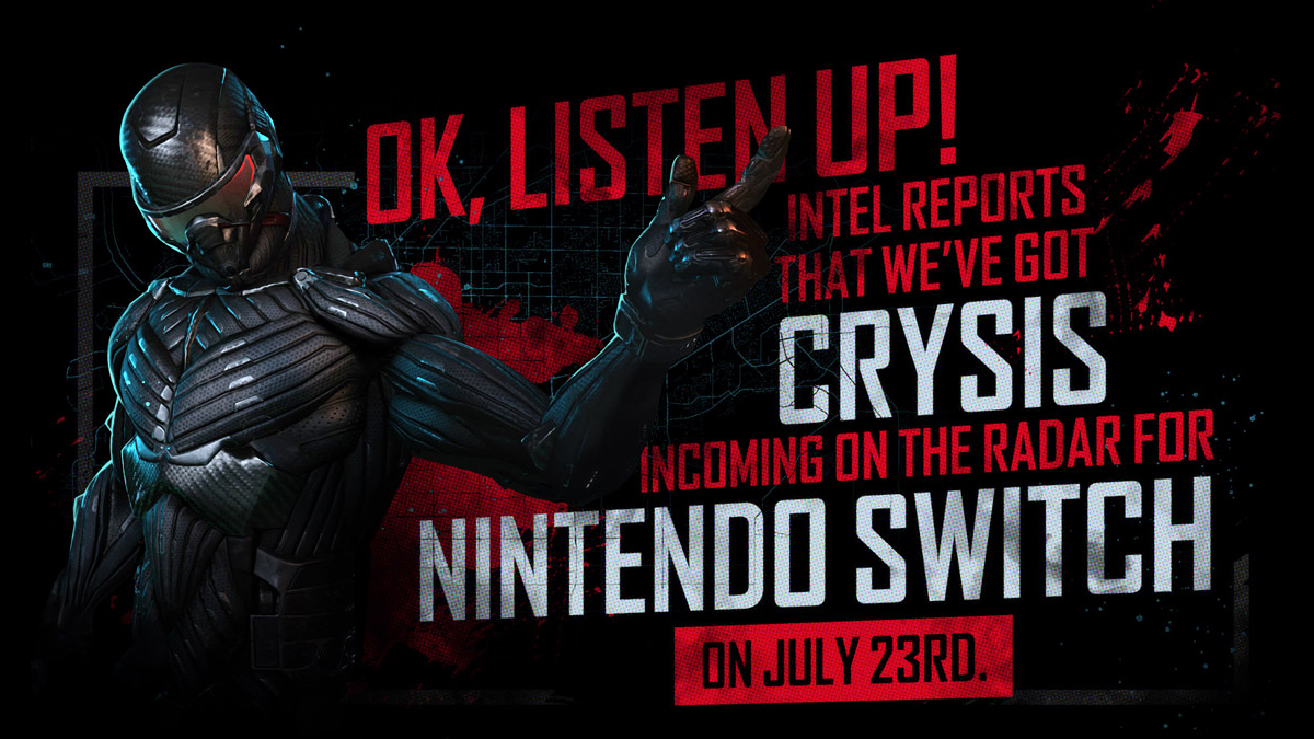 Crysis Remastered เวอร์ชัน Nintendo Switch เตรียมวางจำหน่าย 23 ก.ค. นี้