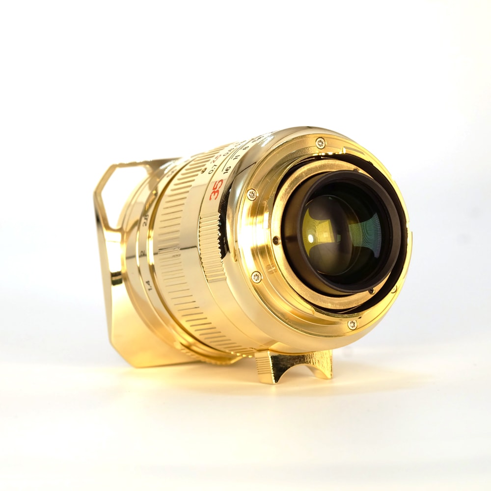  TTartisan 35mm f/1.4 “24K Gold Skin” limited edition