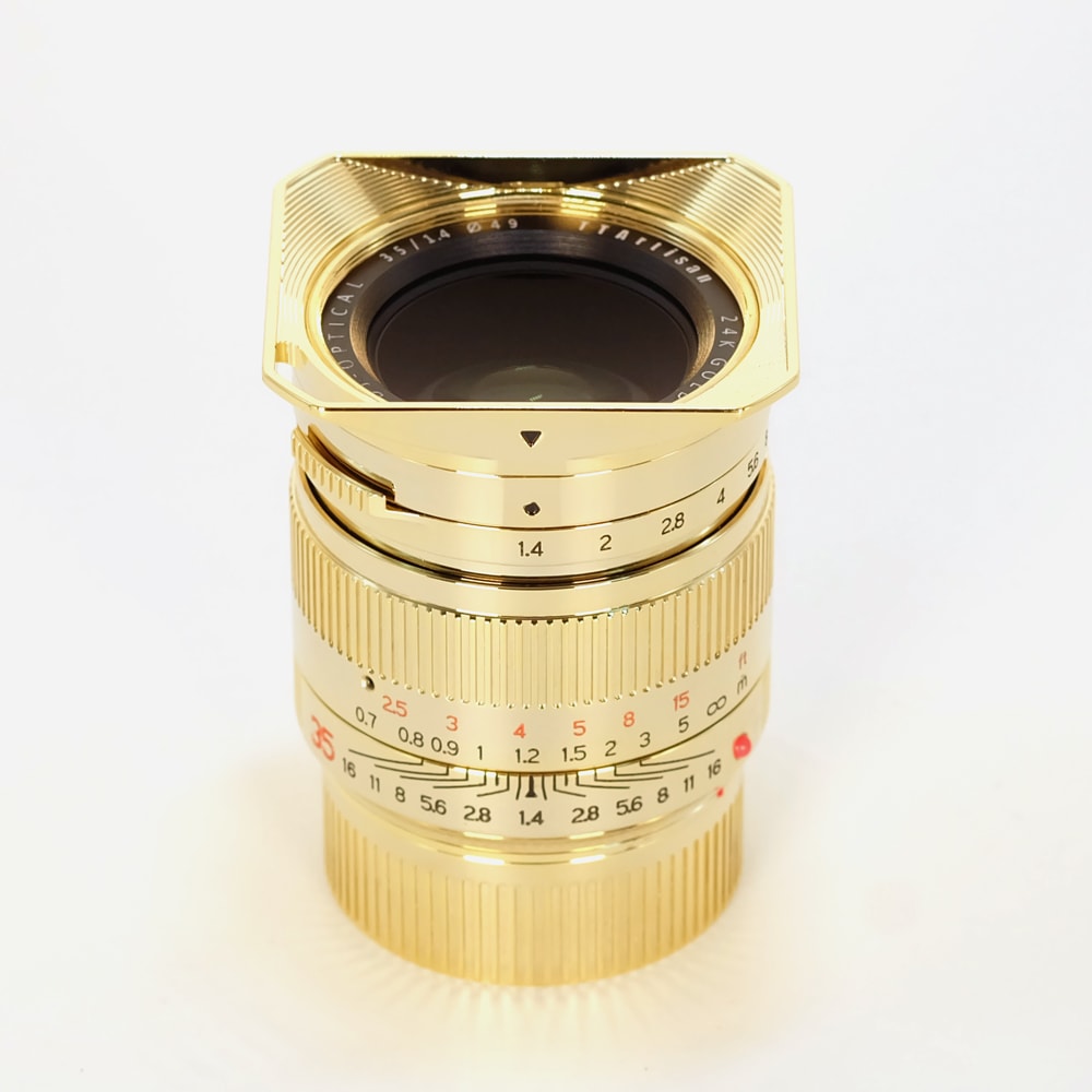 TTartisan 35mm f/1.4 “24K Gold Skin” limited edition