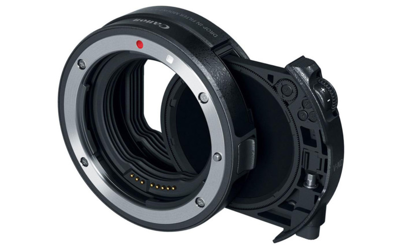 Canon EF to RF mount adapter ที่สามารถใส่ ND ฟิลเตอร์ได้สำหรับใช้ในงานวิดีโอ