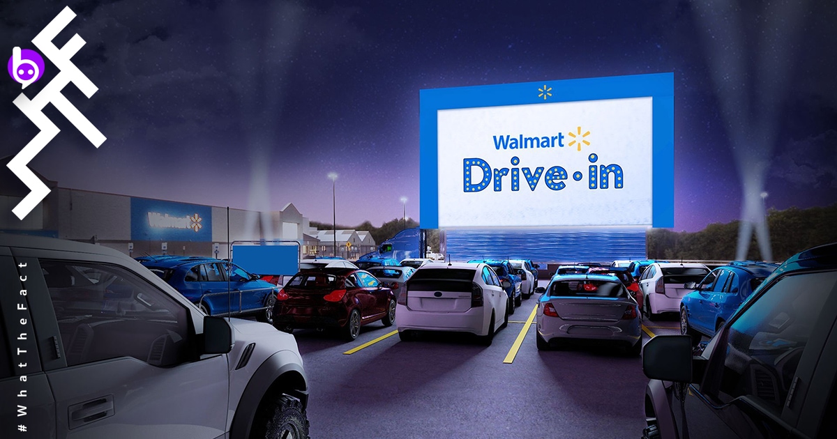 Walmart จับมือกับ Tribeca เปลี่ยนลานจอดรถ 160 แห่ง เป็นโรงหนังไดร์ฟ-อิน