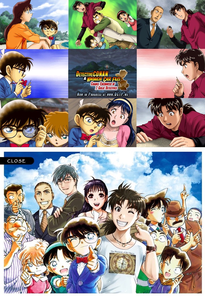 Detective Conan And Kindaichi Case Files Chance Encounter of 2 Great Detectives