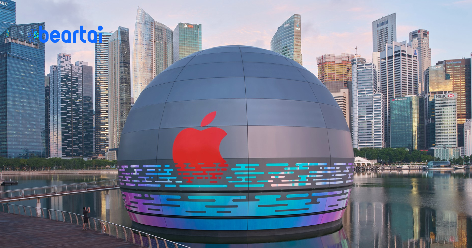 เตรียมเปิดตัว Apple Store ลอยน้ำ ที่แรกในสิงคโปร์