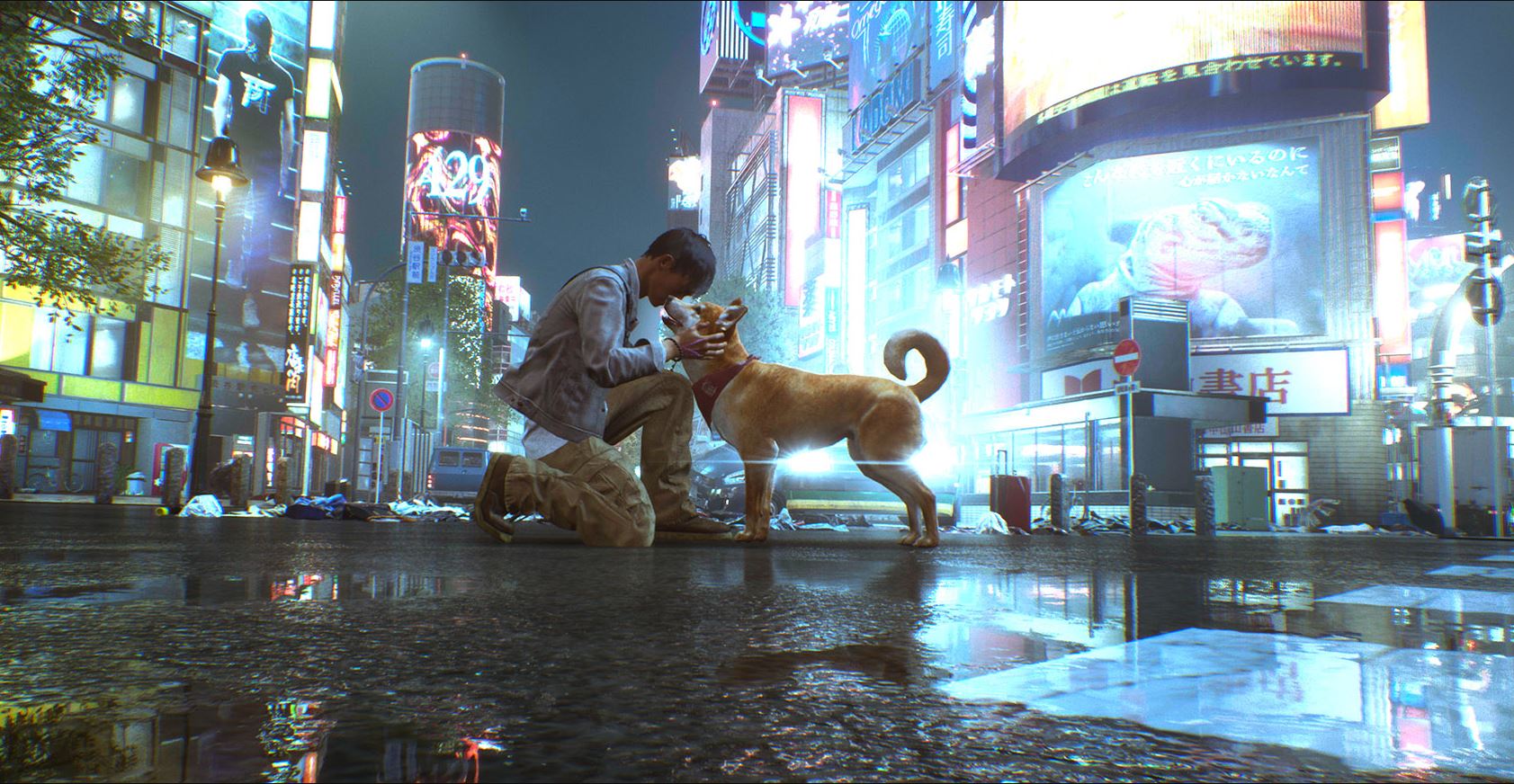 Ghostwire: Tokyo สามารถให้ผู้เล่นได้เล่นกับสุนัขภายในเกมได้