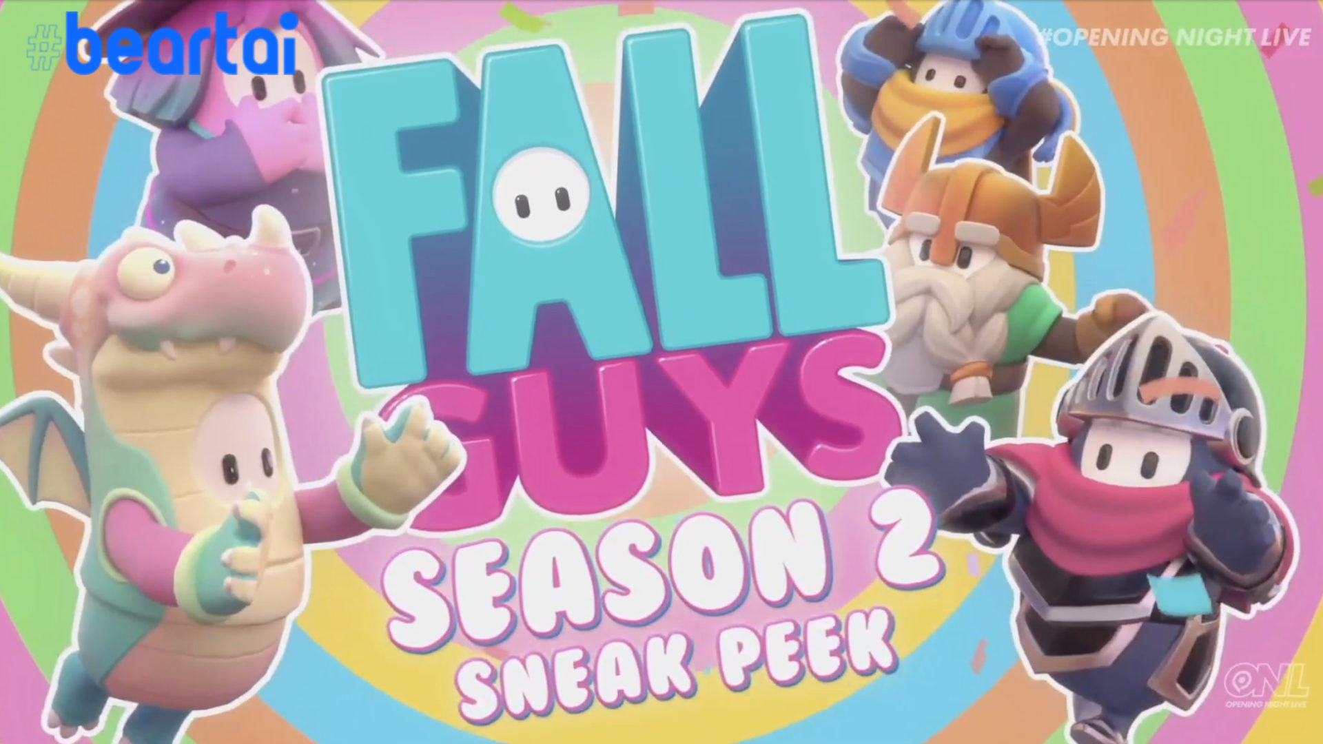 Season 2 ของ Fall Guys จะพาทุกคนเข้าสู่ยุคกลาง