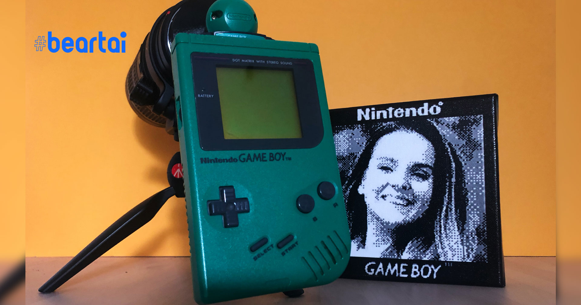 จะเป็นอย่างไร ถ้าเอา Game Boy Camera มาถ่าย Portrait ด้วยเลนส์ 70-200mm ของกล้อง DSLR!