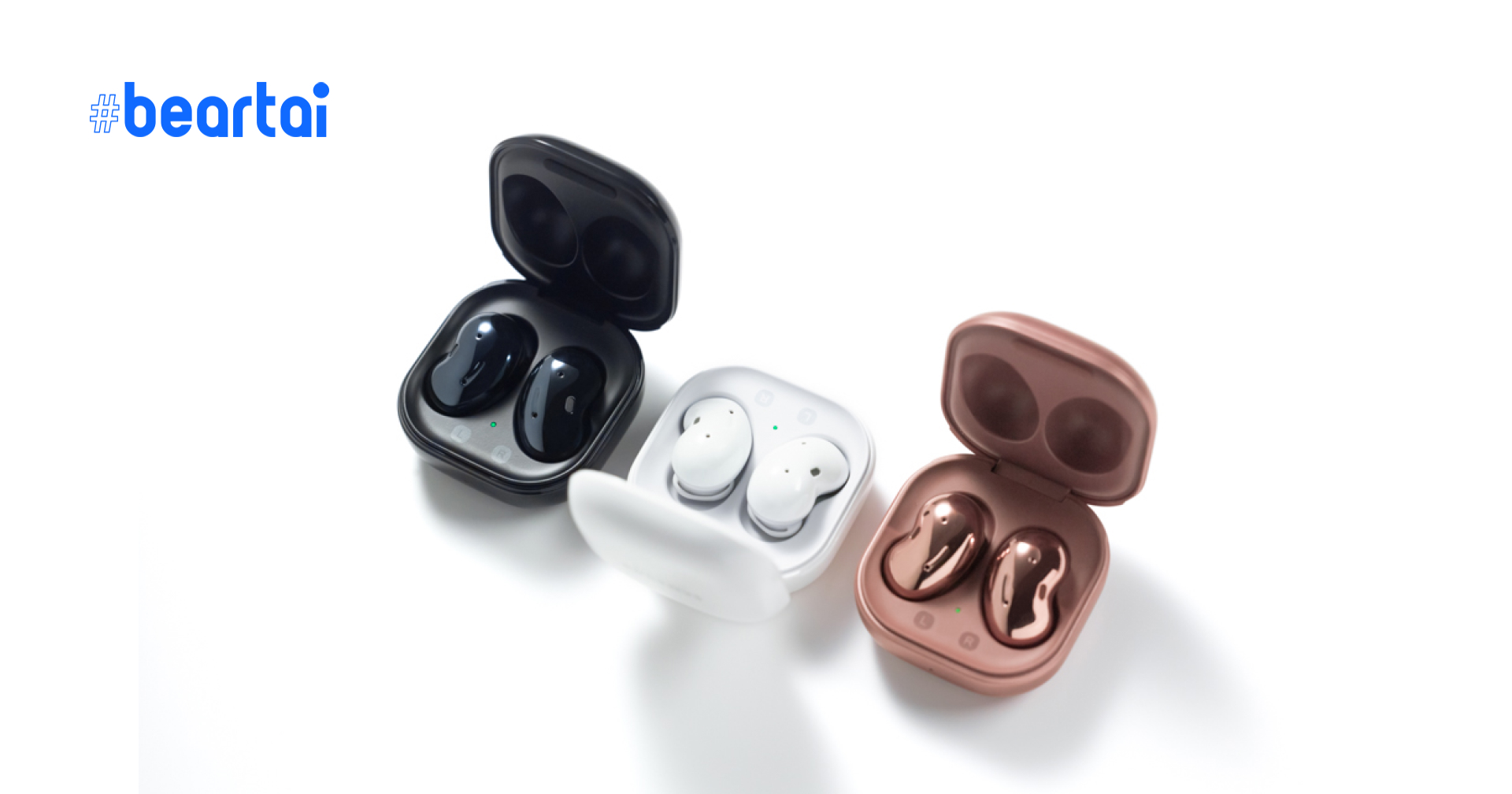 Galaxy Buds Live หูฟังไร้สายตัวใหม่รูปทรงเม็ดถั่วจาก Samsung รองรับการลดเสียงรบกวน ANC