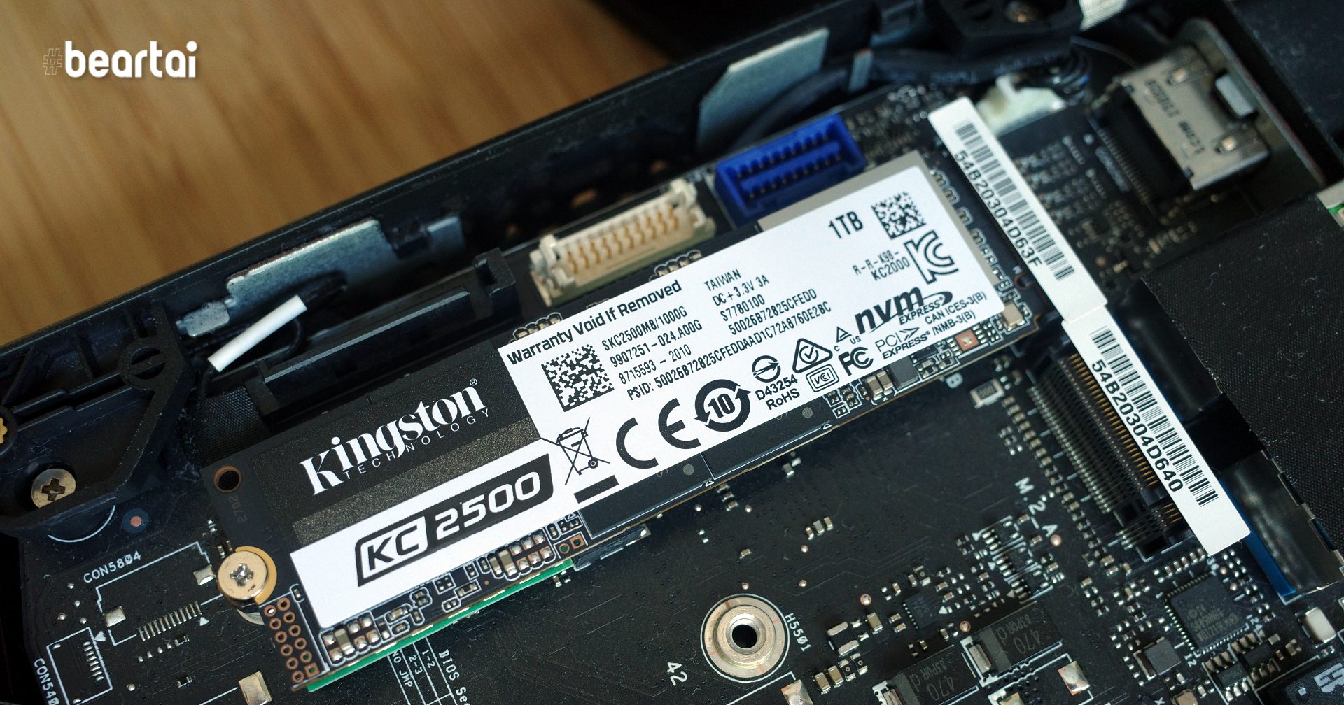 รีวิว Kingston KC2500 NVMe SSD สุดแรง อ่านไฟล์ 3.5 GB/s