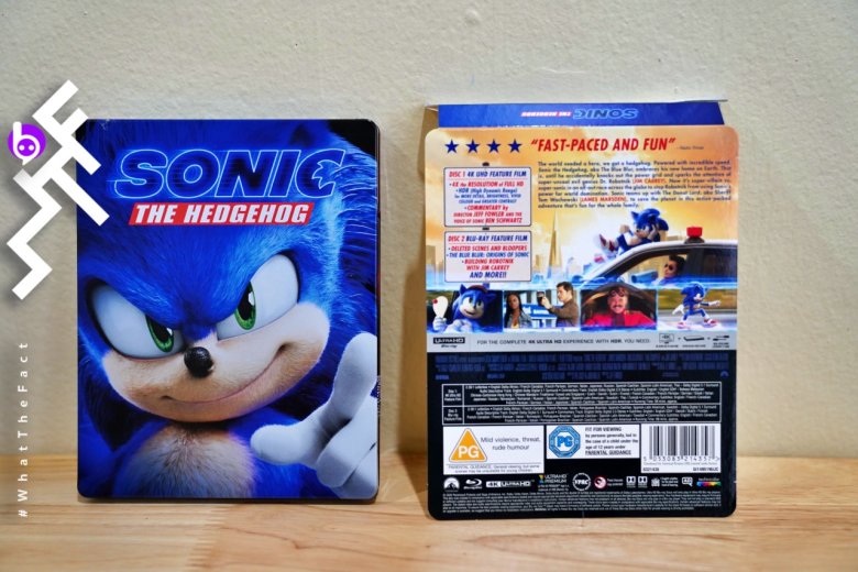 [รีวิวแผ่น 4K] มันส์ฮาฟ้าฟาดกับเม่นสายฟ้า SONIC THE HEDGEHOG บนแผ่น 4K Blu-Ray STEELBOOK