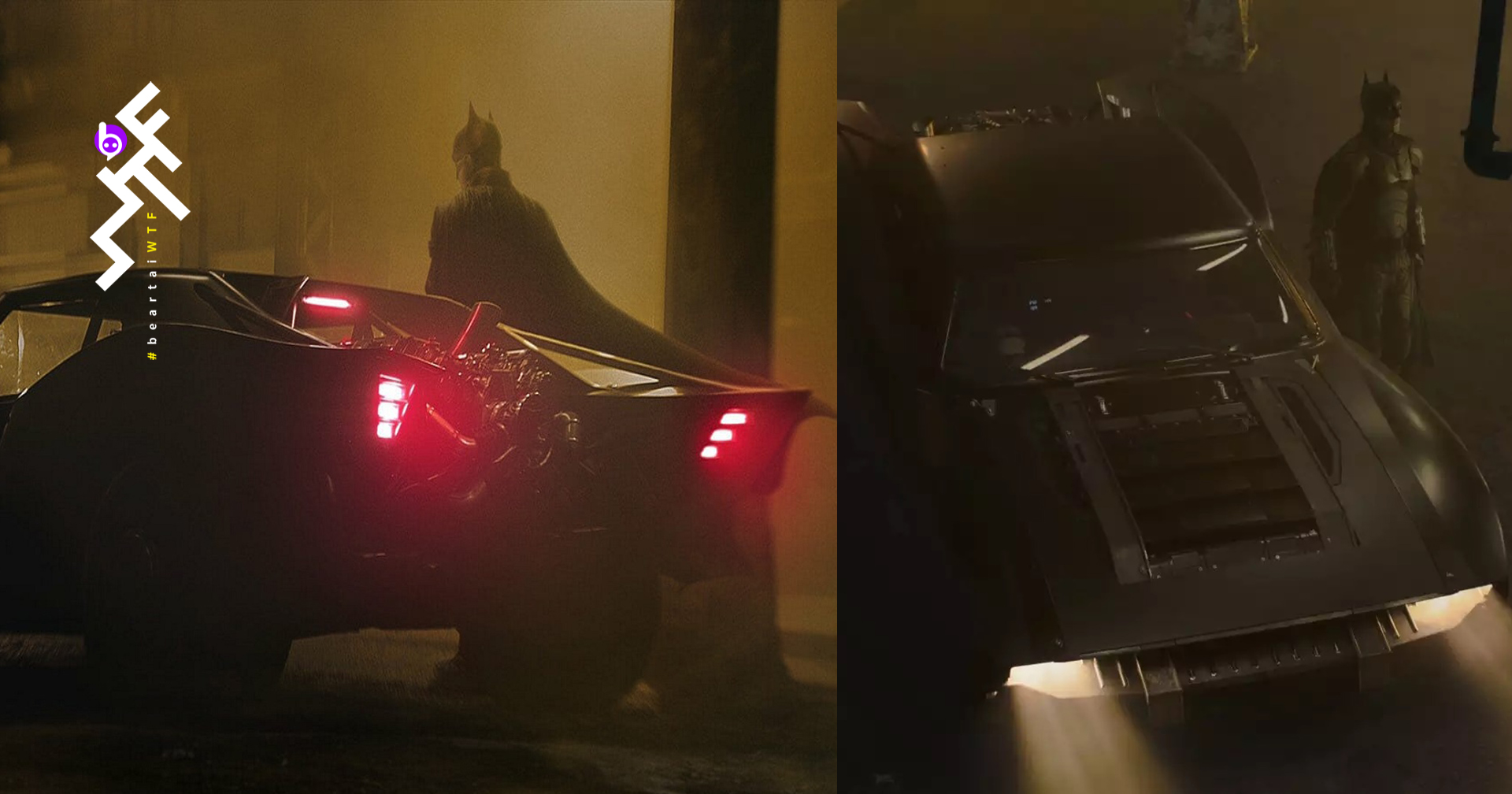 ชมภาพรถ “Batmobile” ชัด ๆ ในกองถ่าย The Batman ตอนกลางวัน