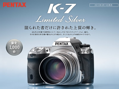 Pentax K-7 Limited Silver