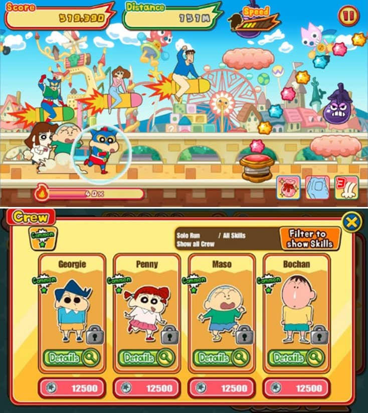 CRAYON SHINCHAN RUNNER!!